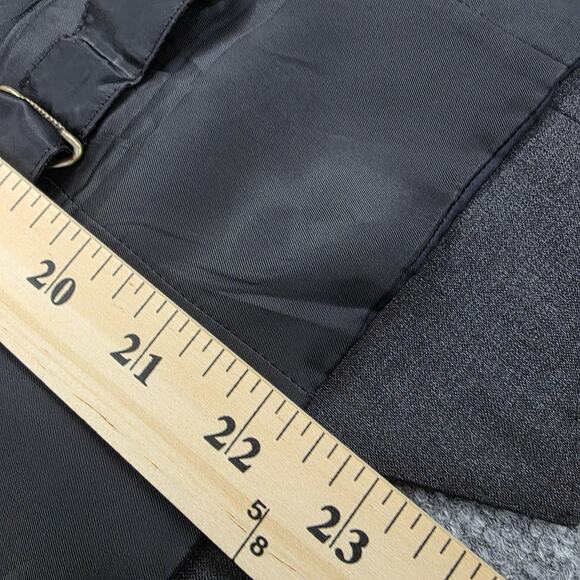 J Crew Vest Mens Small Gray Charcoal Loro Piana Super 120s Wool Dress Waistcoat - Picture 8 of 16